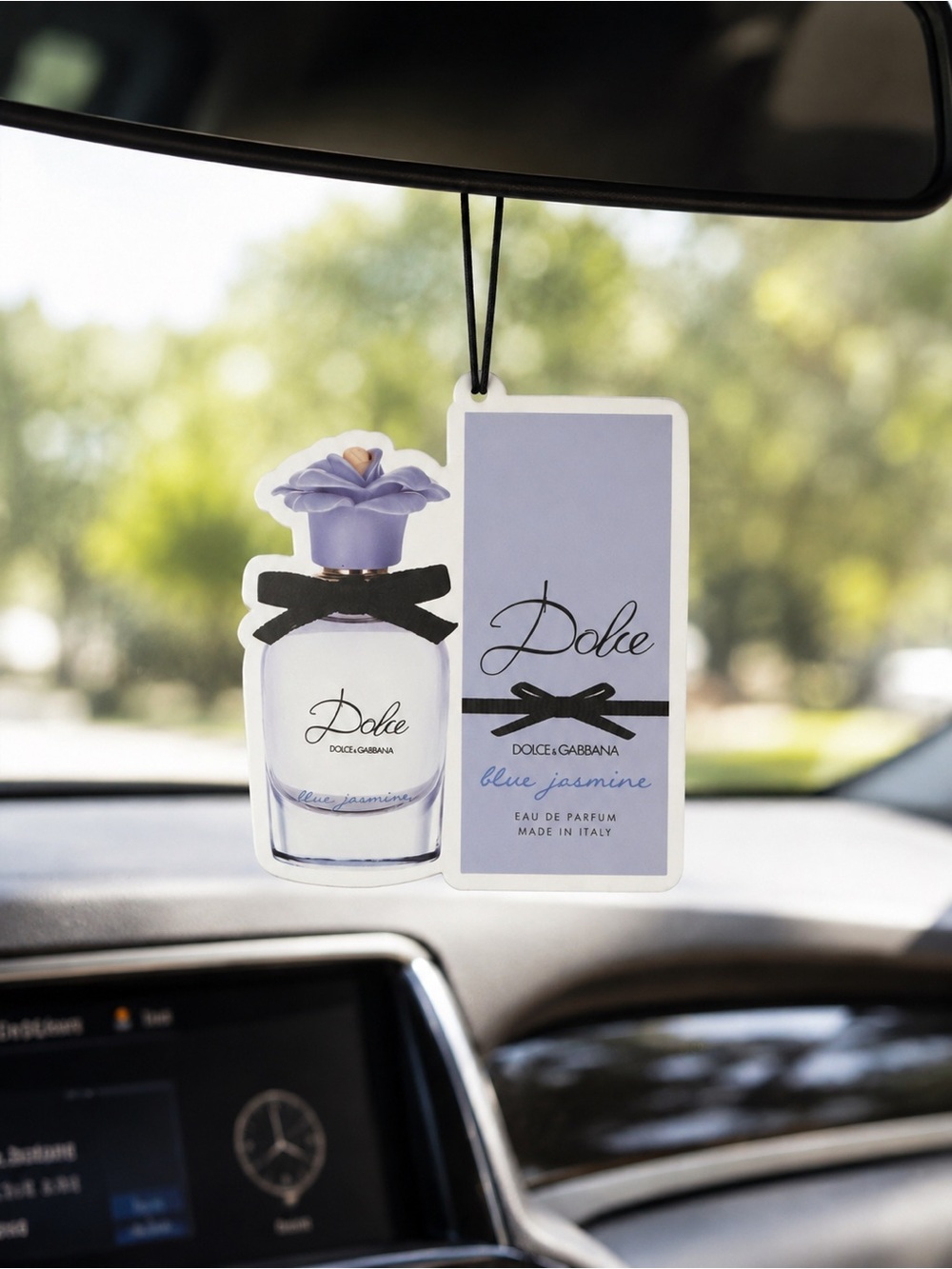 Blue Jasmine Scented Hanging Air Freshener